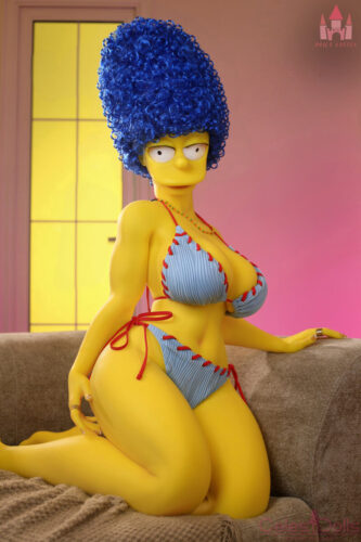 Dolls Castle Silicone 147cm Marge Simpson (2)