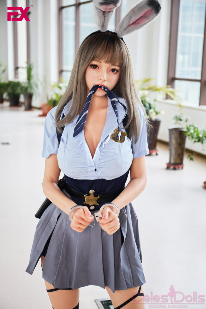 EX Doll Silicone 168R Jia Nian Bunny Police 4