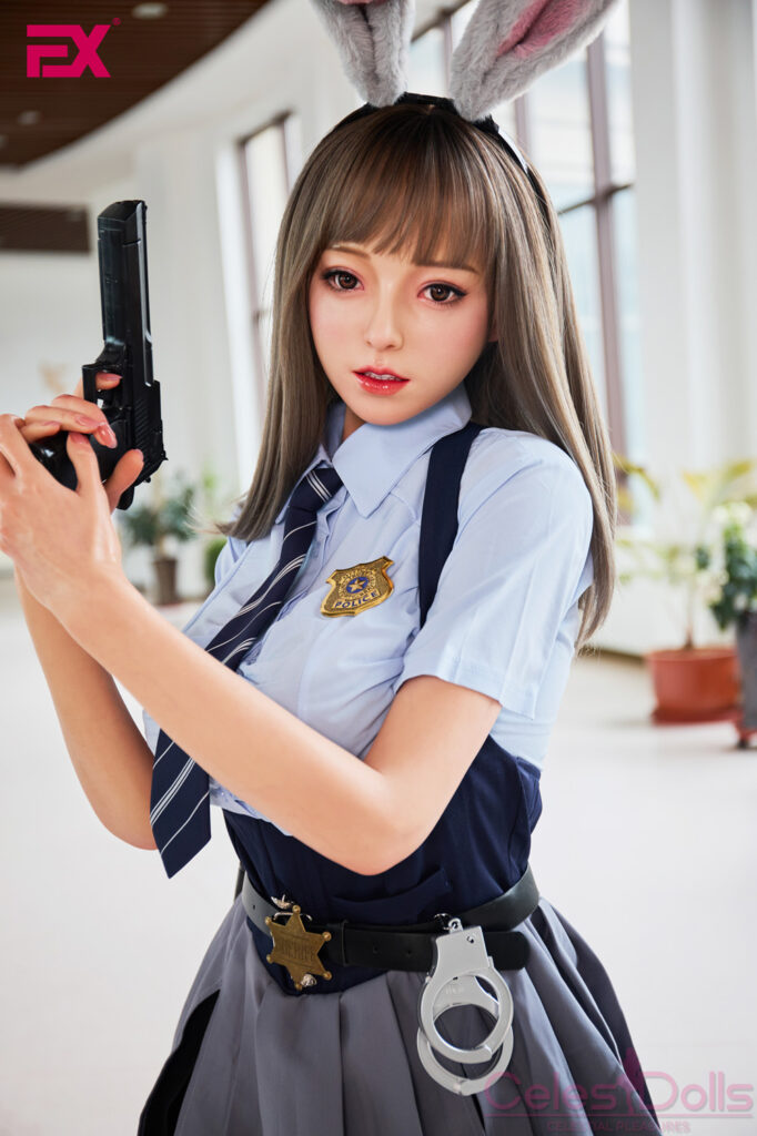 EX Doll Silicone 168R Jia Nian Bunny Police 6