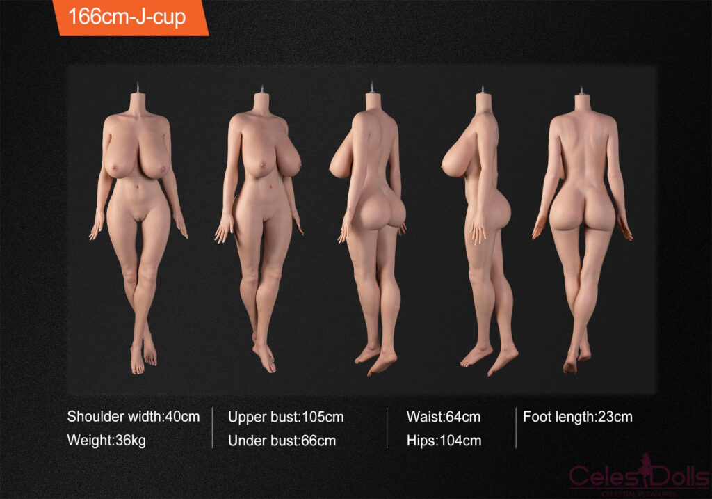 Fanreal Doll Silicone 166J Body Specs