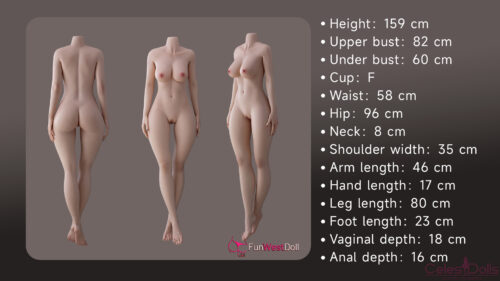 Funwest Doll Silicone 159F Body Specs