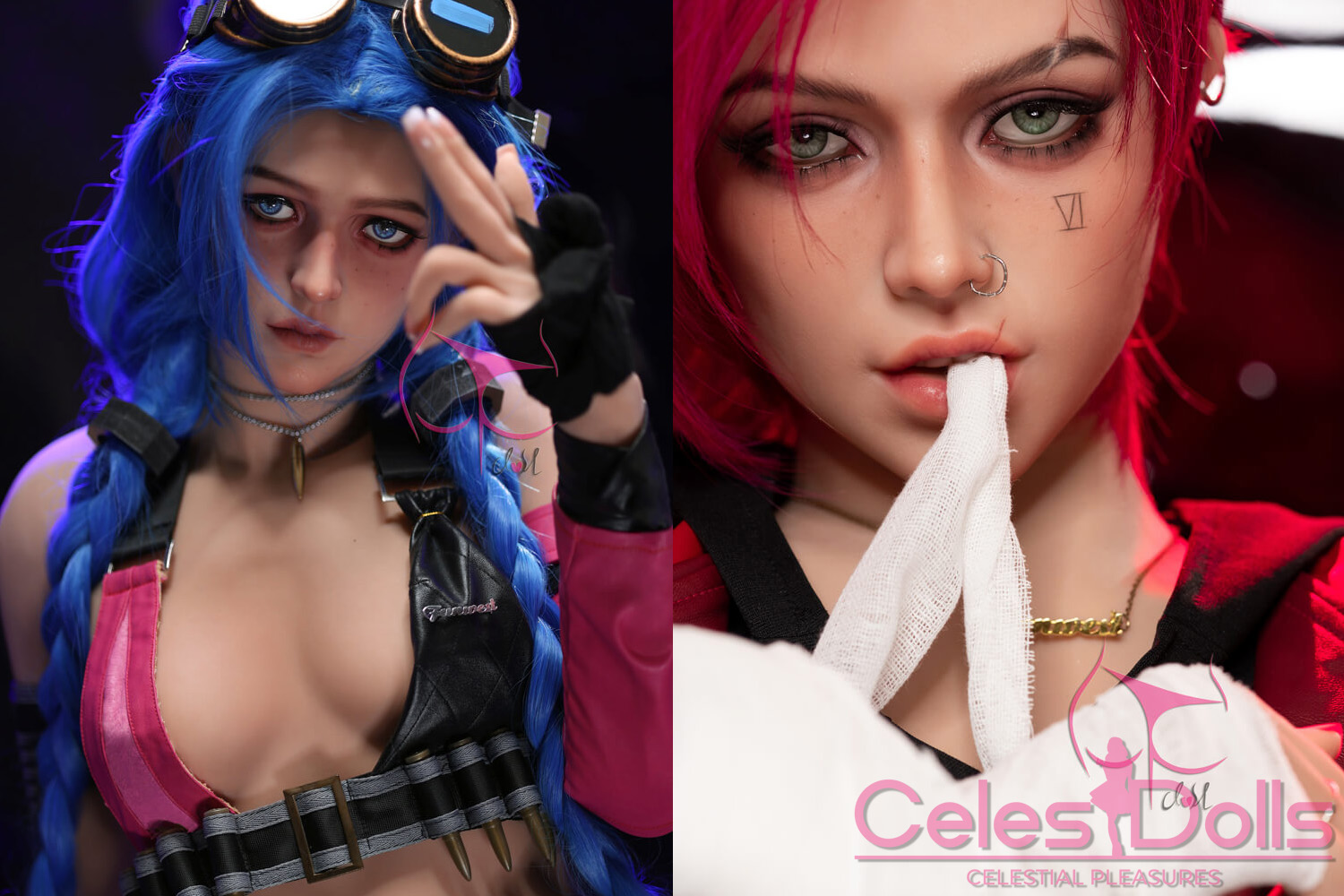 You are currently viewing Funwest Doll Releases Jinx & Vi Sex Dolls (LoL)