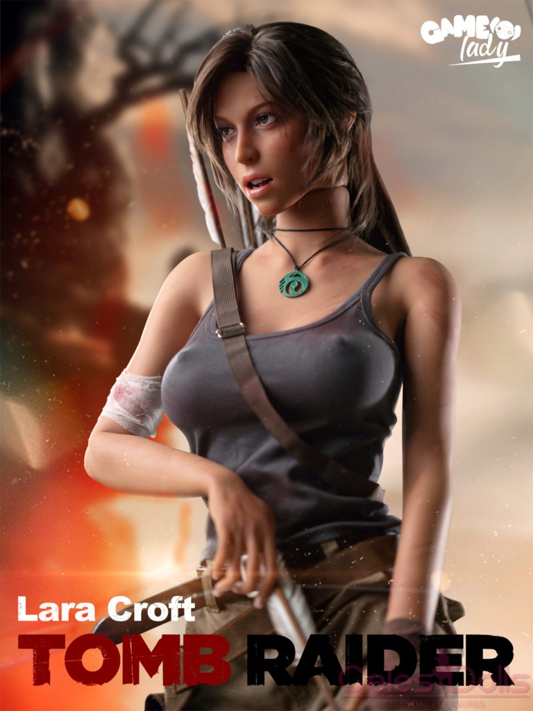 Game Lady 166cm Head 20 Lara Poster