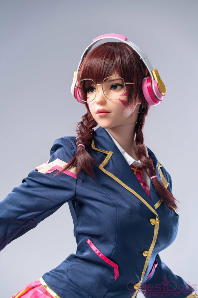 Game Lady Doll 166E Dva Sex Doll Uniform