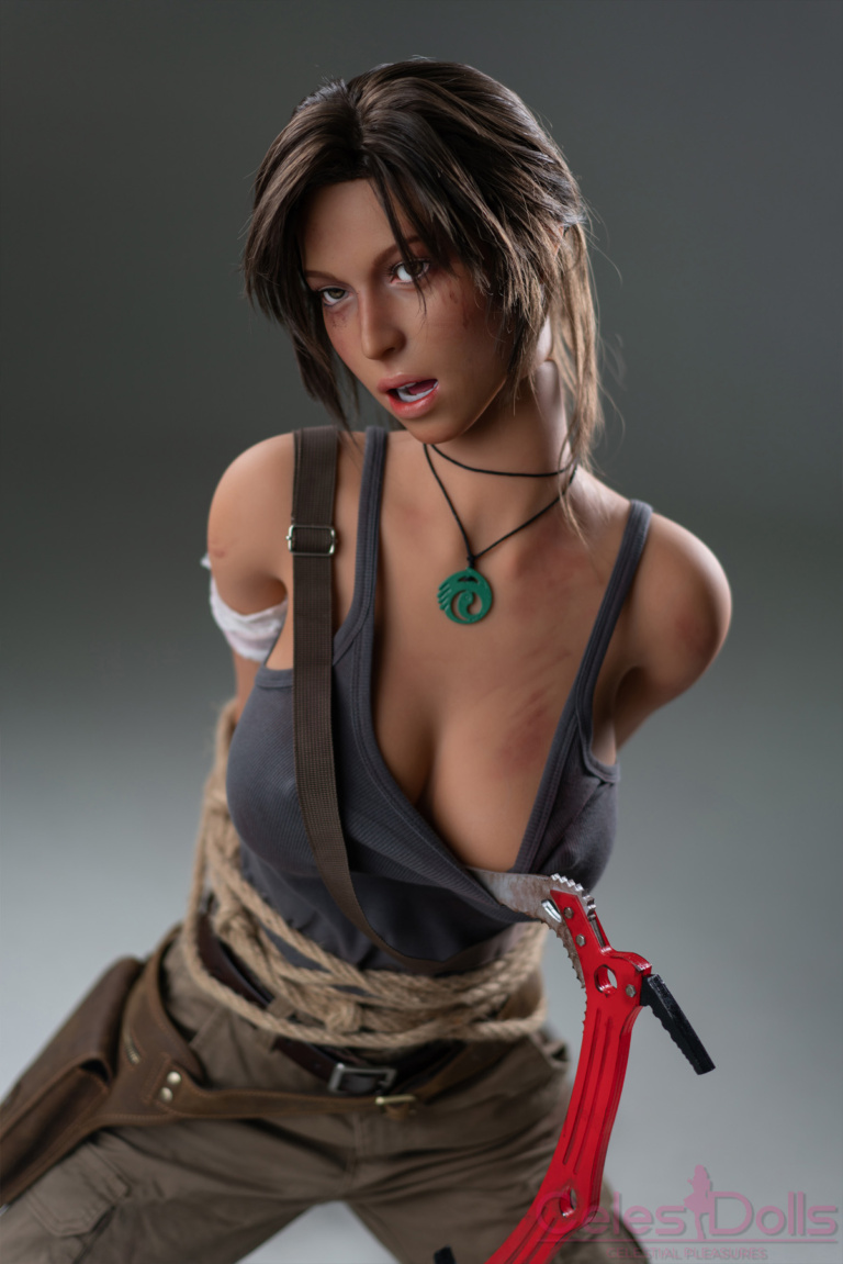 Game Lady Doll 166cm Head 20 Lara Croft 12