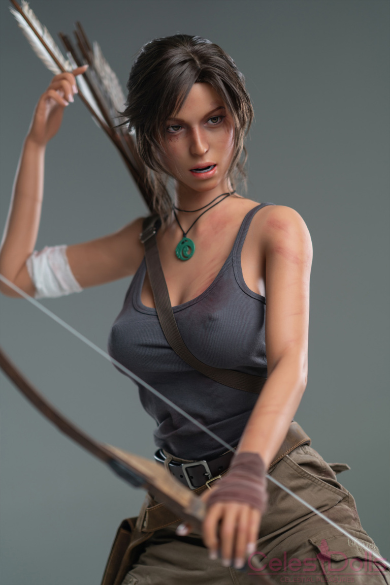 Game Lady Doll 166cm Head 20 Lara Croft 9