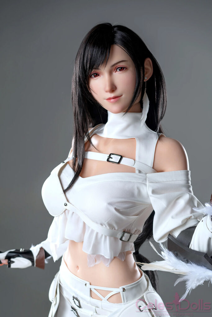 Game Lady Doll 171cm Smiling Tifa Head 26