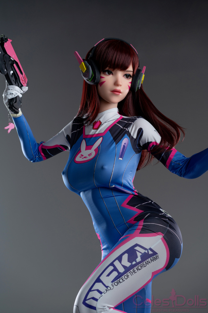 Game Lady Doll Releases 167cm Dva Sex Doll Head No 23 Celesdolls 6121