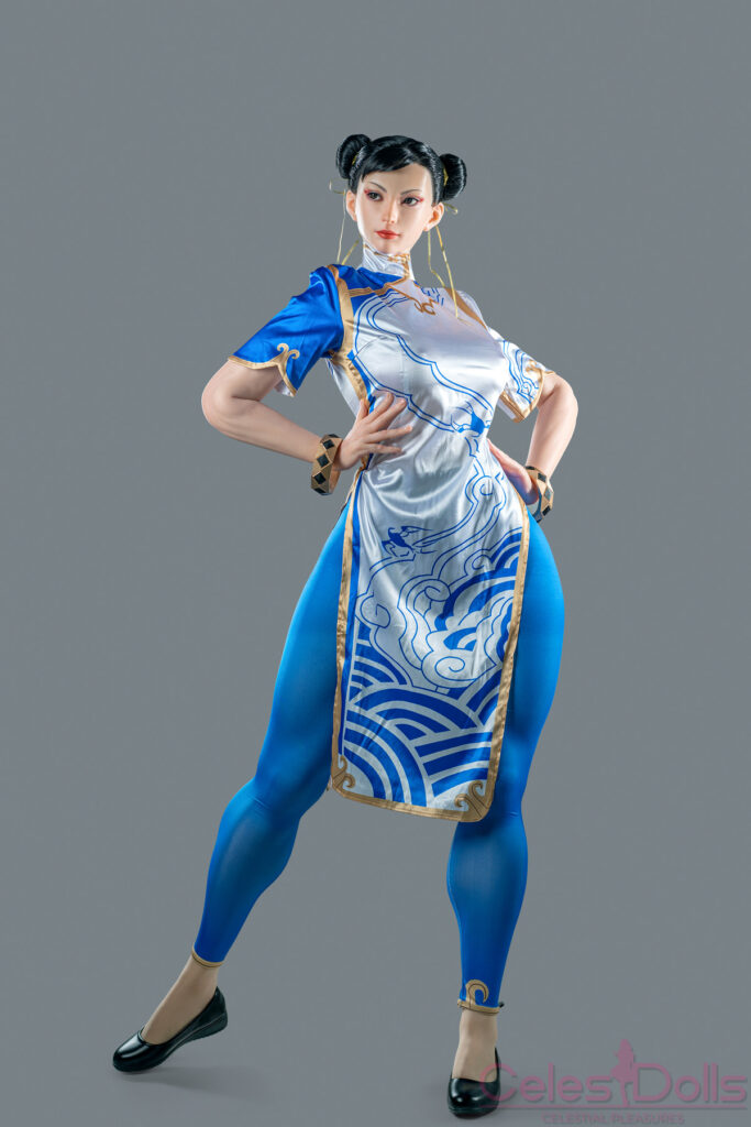 Game Lady Silicone 169F Chun Li Sex Doll 5