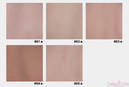 Gynoid 5 New Skin Tones