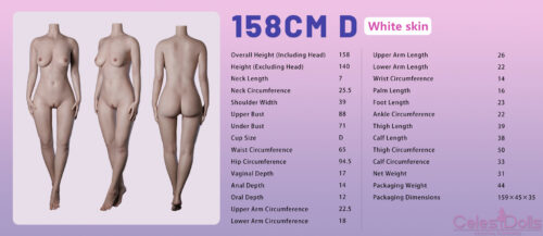 IDO Doll Silicone 158D Body Specs
