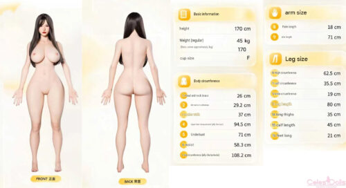 Irontech Doll Silicone 170F Body