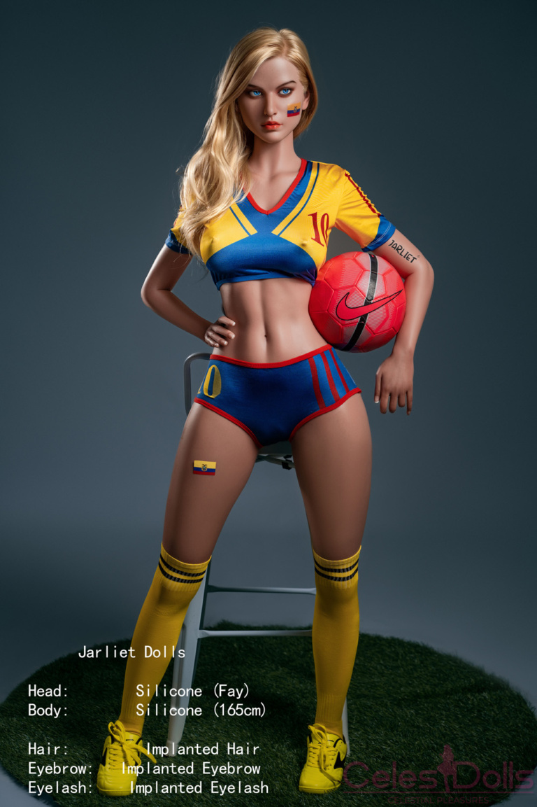 Jarliet Doll Silicone 165cm Fay Football