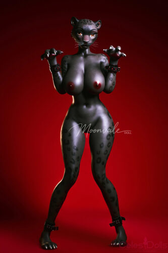 MoonVale Doll Silicone 165cm Black Panther (15)