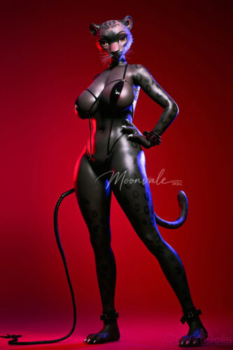 MoonVale Doll Silicone 165cm Black Panther (4)