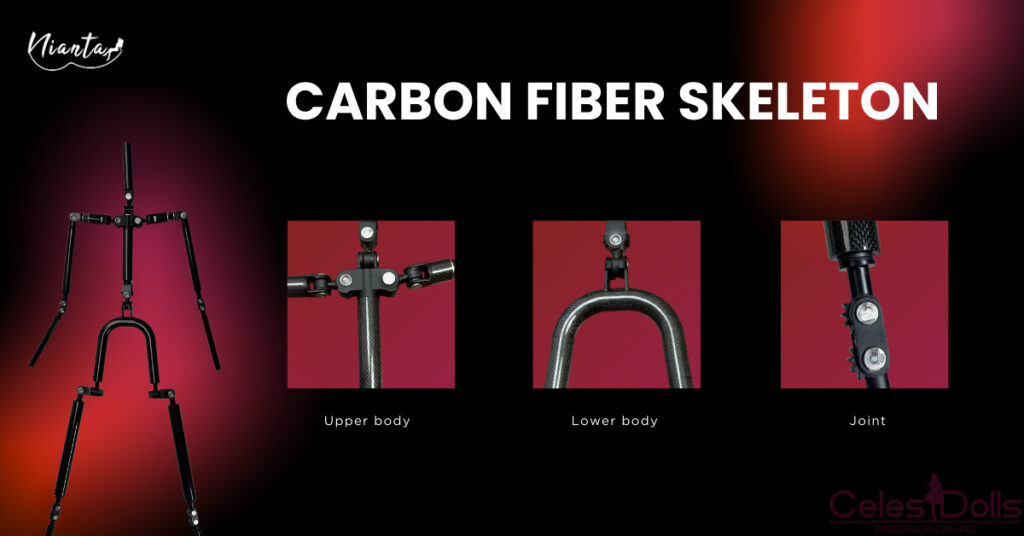 Nianta Doll Carbon Fiber Skeleton