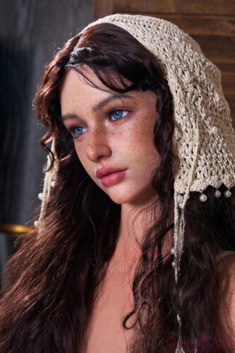 Real Lady Doll Silicone 159cm Lena Freckles (2)