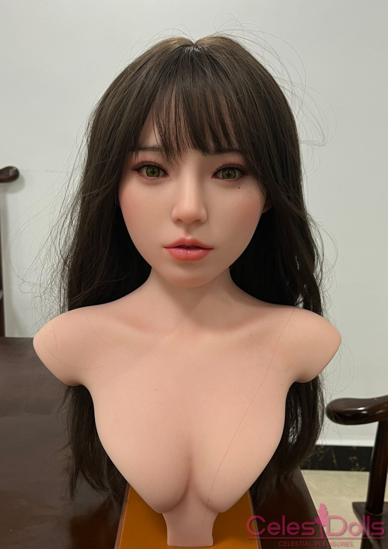 TAYU Peach Silicone Display Bust