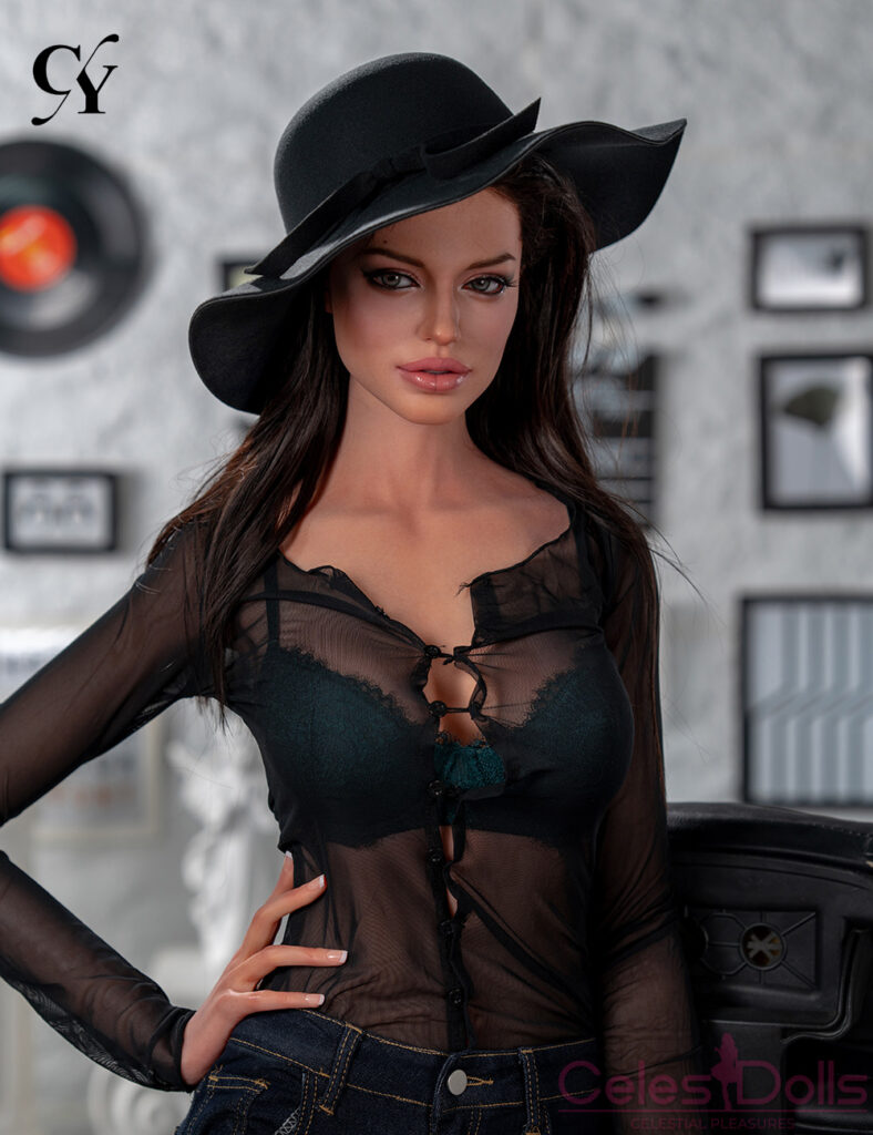 Top Cydoll Silicone 170C Scarlett Black