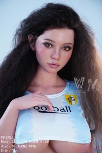 WM Doll Silicone 163H Jasmine 198 Football (2)