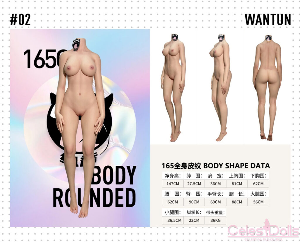 WTDOLL Wantun Silicone Doll 165cm Body