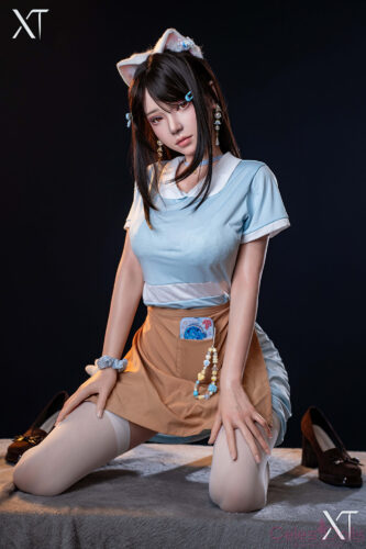 XT Doll Silicone 166E Sora Cat ears (13)